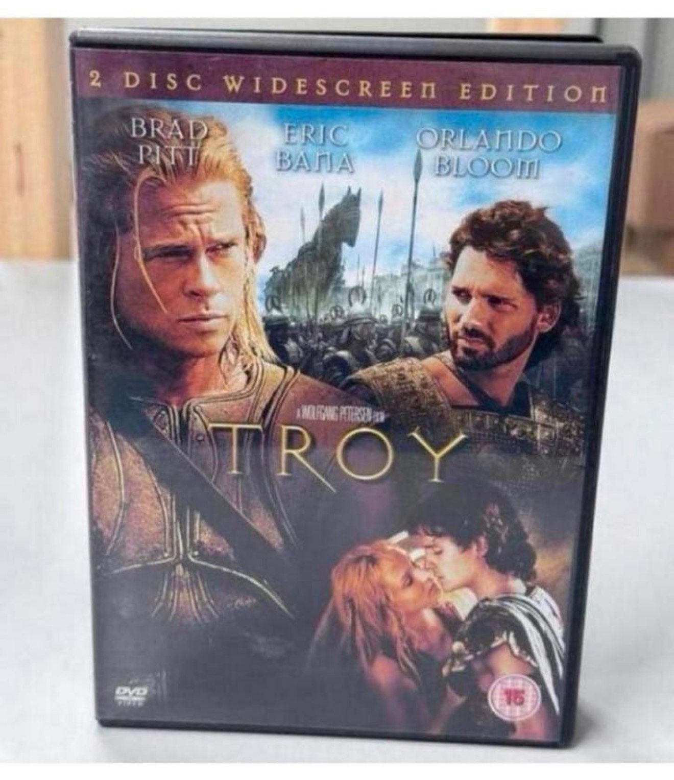 Troy - 2 Disc Widescreen DVD Brad Pitt Orlando Bloom boxset, Ophalen of Verzenden, Zo goed als nieuw, Extra's