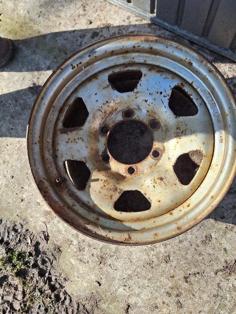 4 jantes de 4X4, Autos : Pièces & Accessoires, Pneus & Jantes, Jante(s), Enlèvement