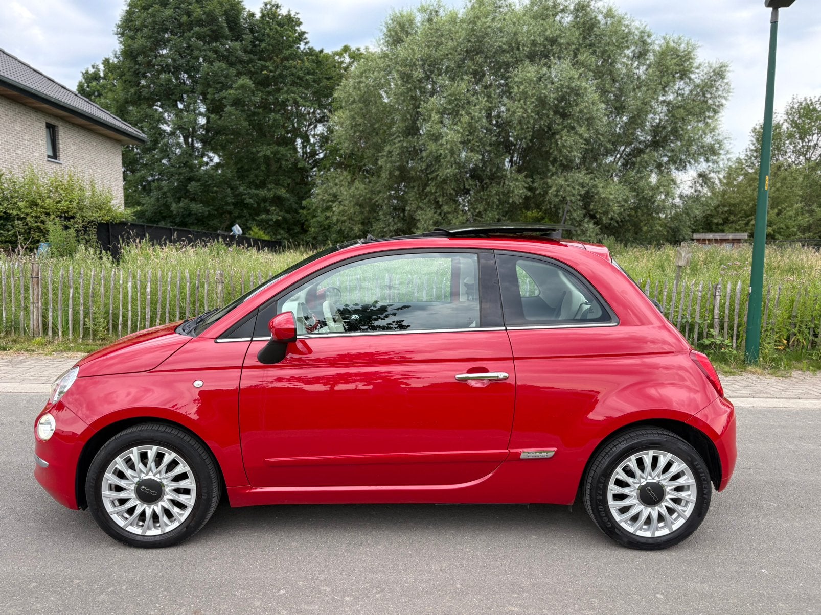 Fiat 500 1.2 LOUNGE#47000km#open dak#carplay#dig airco#, Autos, Fiat, Essai à domicile, Achat, Entreprise, Garantie prolongée