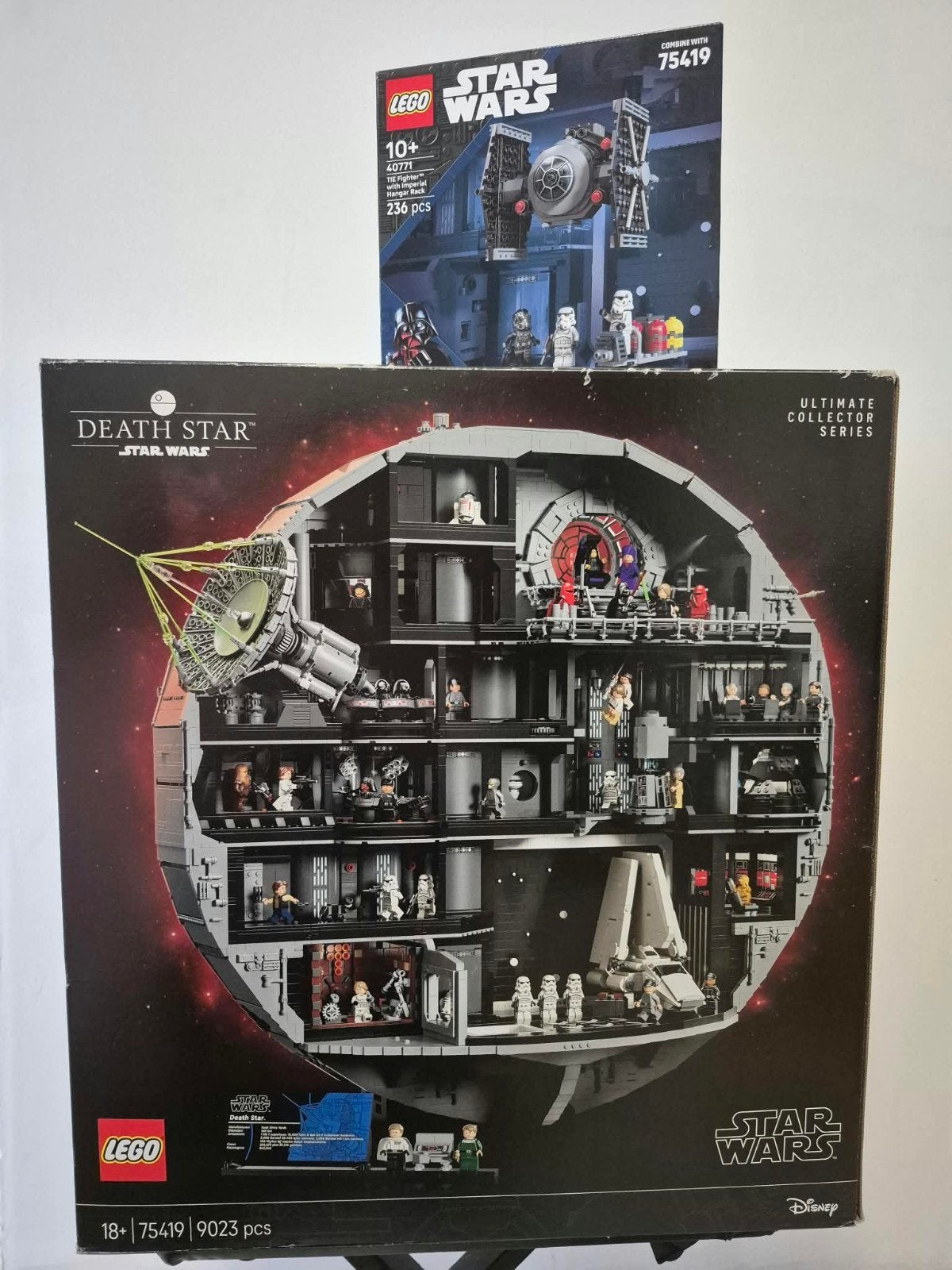 Lego death star + tie fighter, Collections, Enlèvement, Comme neuf, Jeu