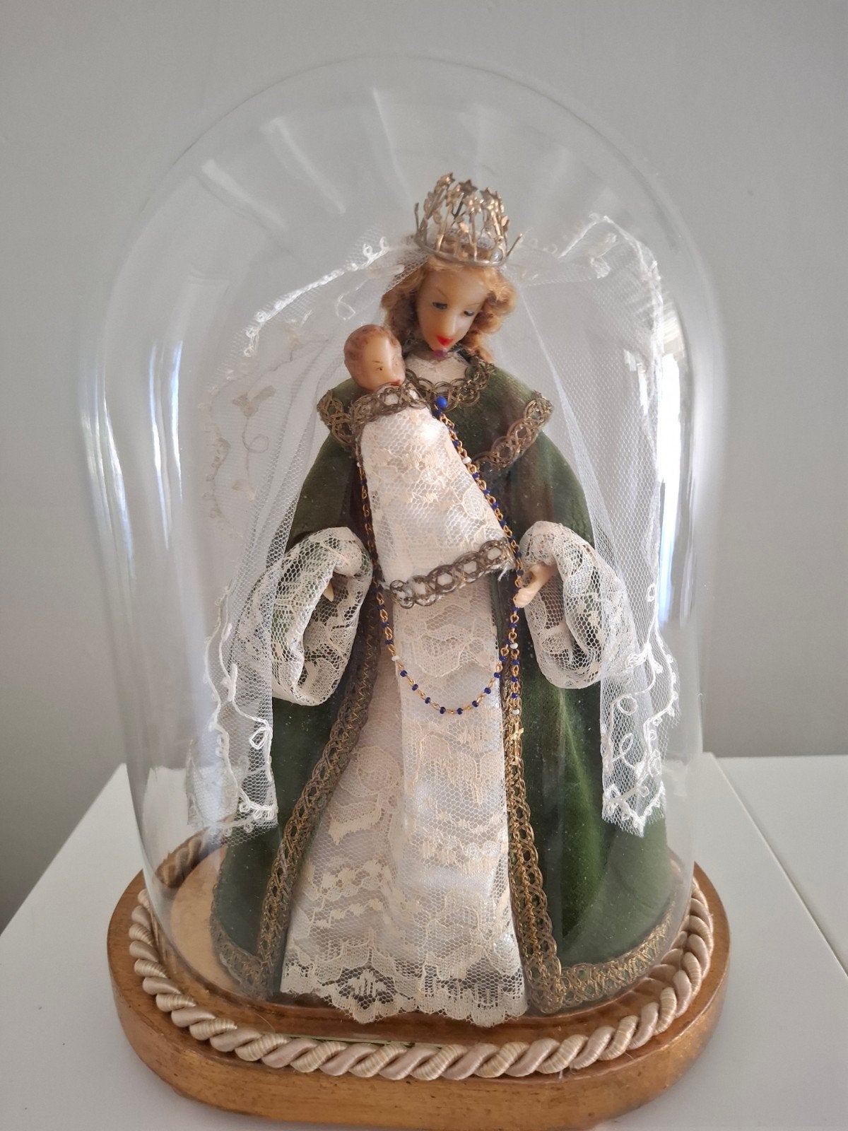Verschilende vintage beelden van Madonna en Heilige Familie, Huis en Inrichting, Ophalen, Zo goed als nieuw