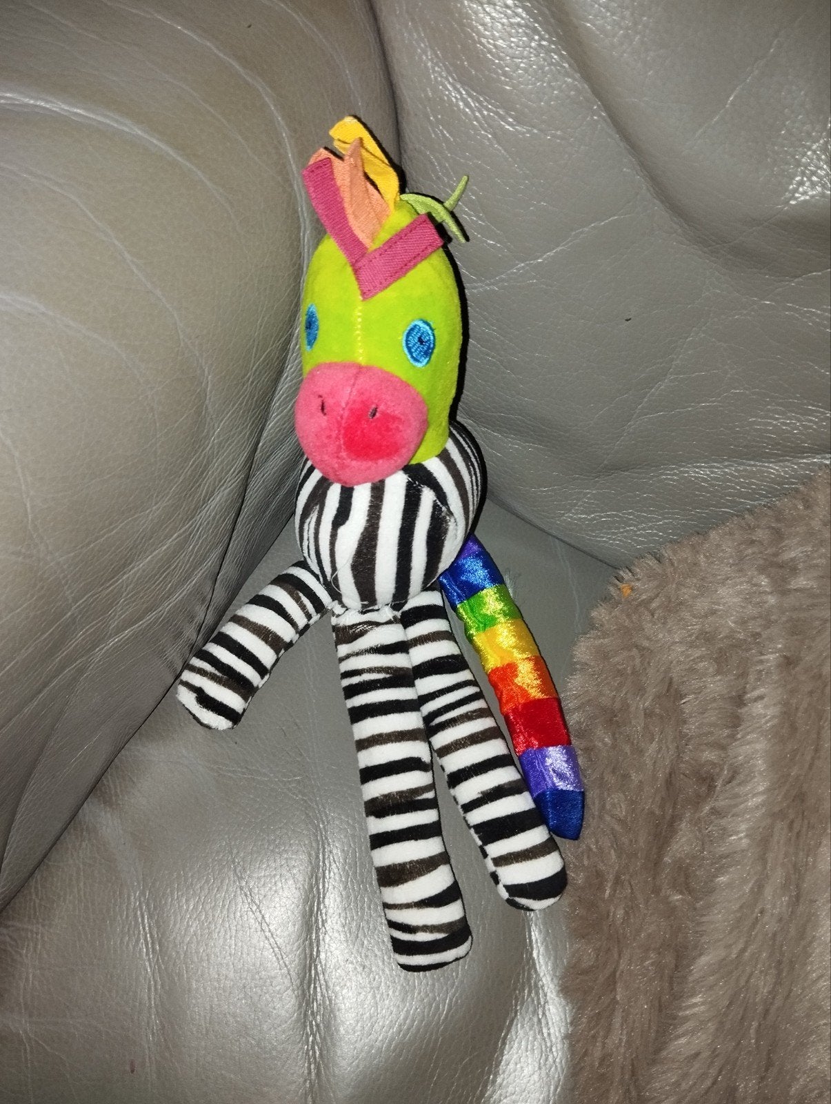12 stuks  Zep de Zebra (officieel uitgebracht als de KidsRig, Enfants & Bébés, Jouets | Peluches, Bleu, Enlèvement