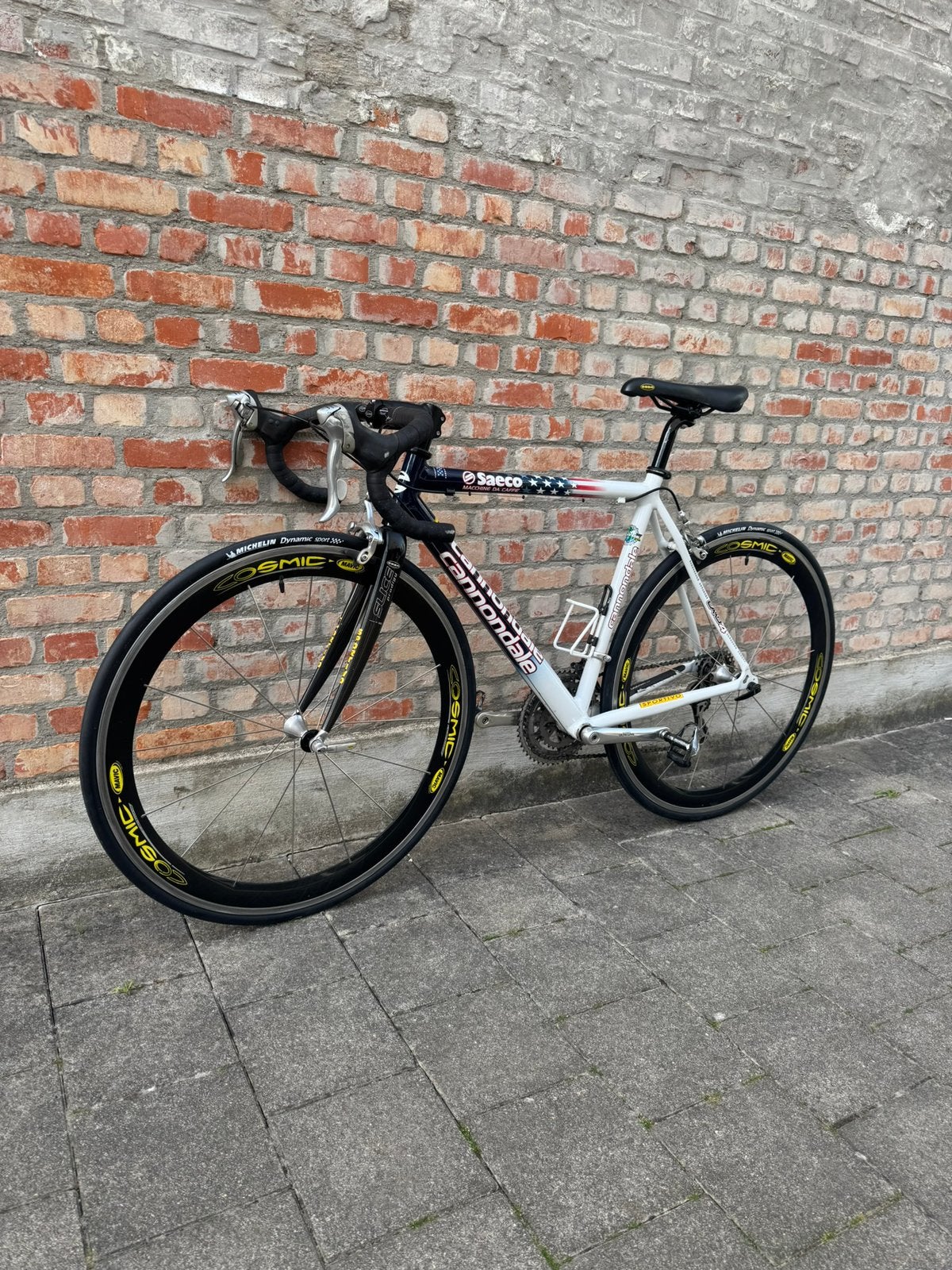 Cannondale CAAD4 R1000 stars n’ stripes - vintage koersfiets, Autres marques, Frein sur jante, Aluminium, Comme neuf