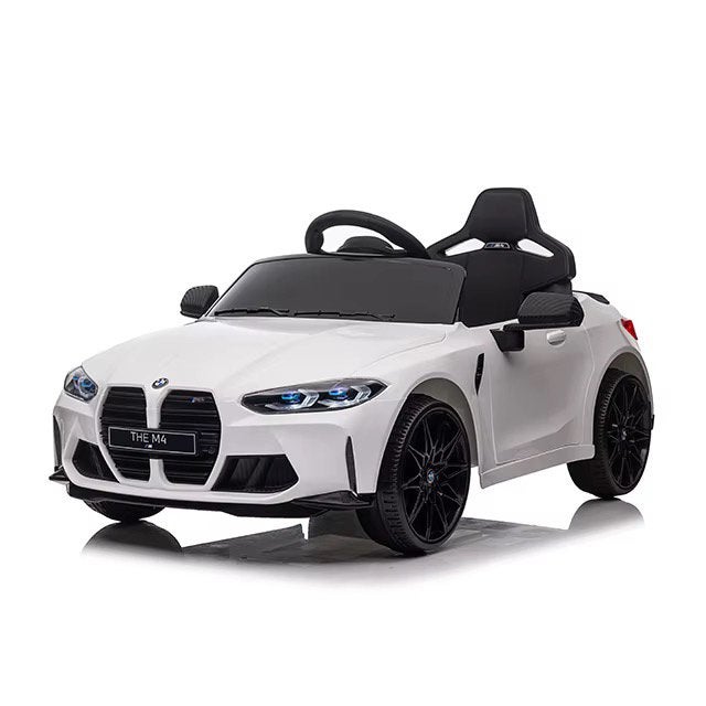 en stock , BMW M4 blanche voiture enfant electrique, Enfants & Bébés, Neuf