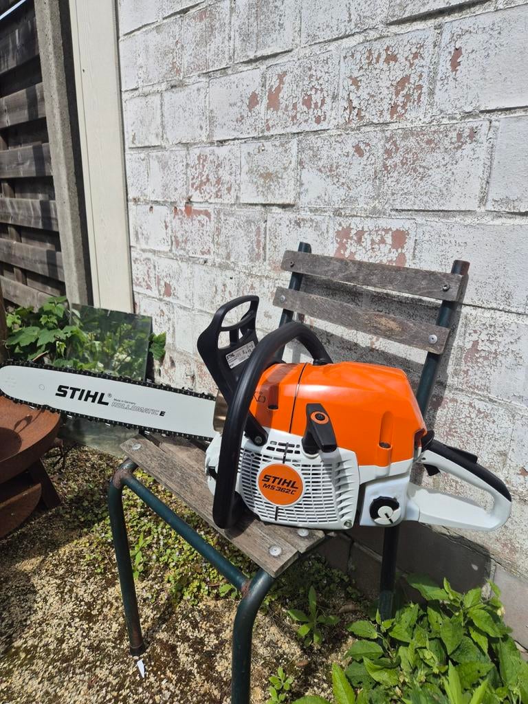 Stihl ms 362C kettingzaag, Enlèvement, Tronçonneuse