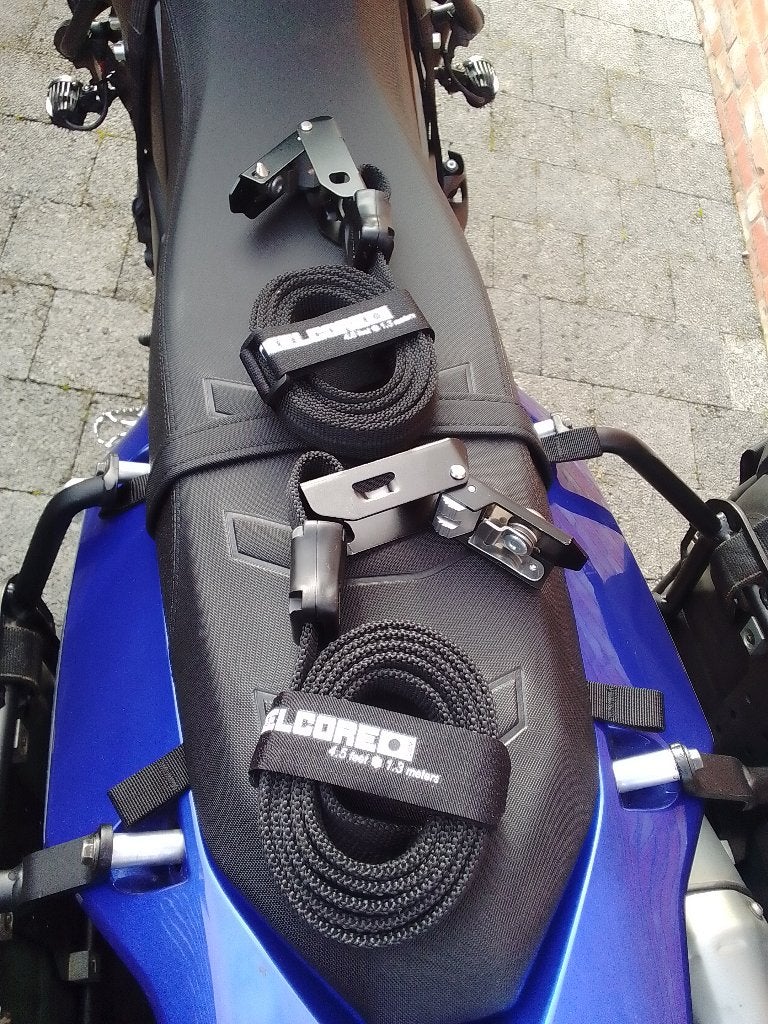 Kriega zijtassen + beugels Tenere 700, Ophalen, Gebruikt