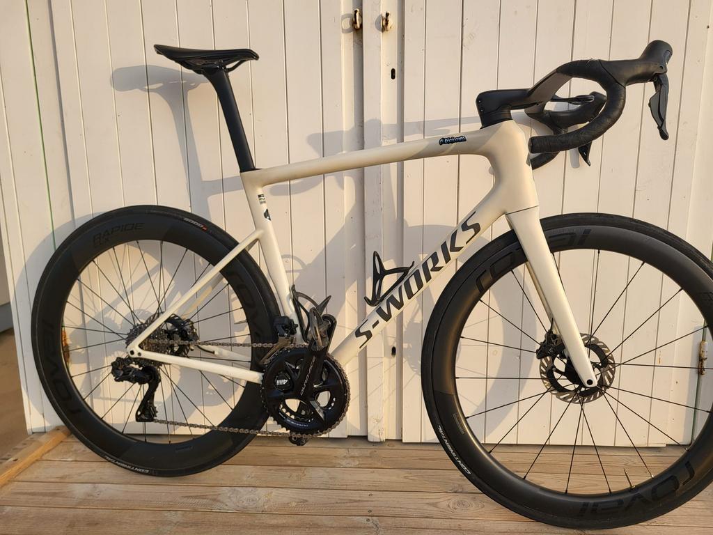 Specialized S-Works Tarmac SL-8, Fietsen en Brommers, 28 inch, Carbon, Zo goed als nieuw, 57 tot 61 cm