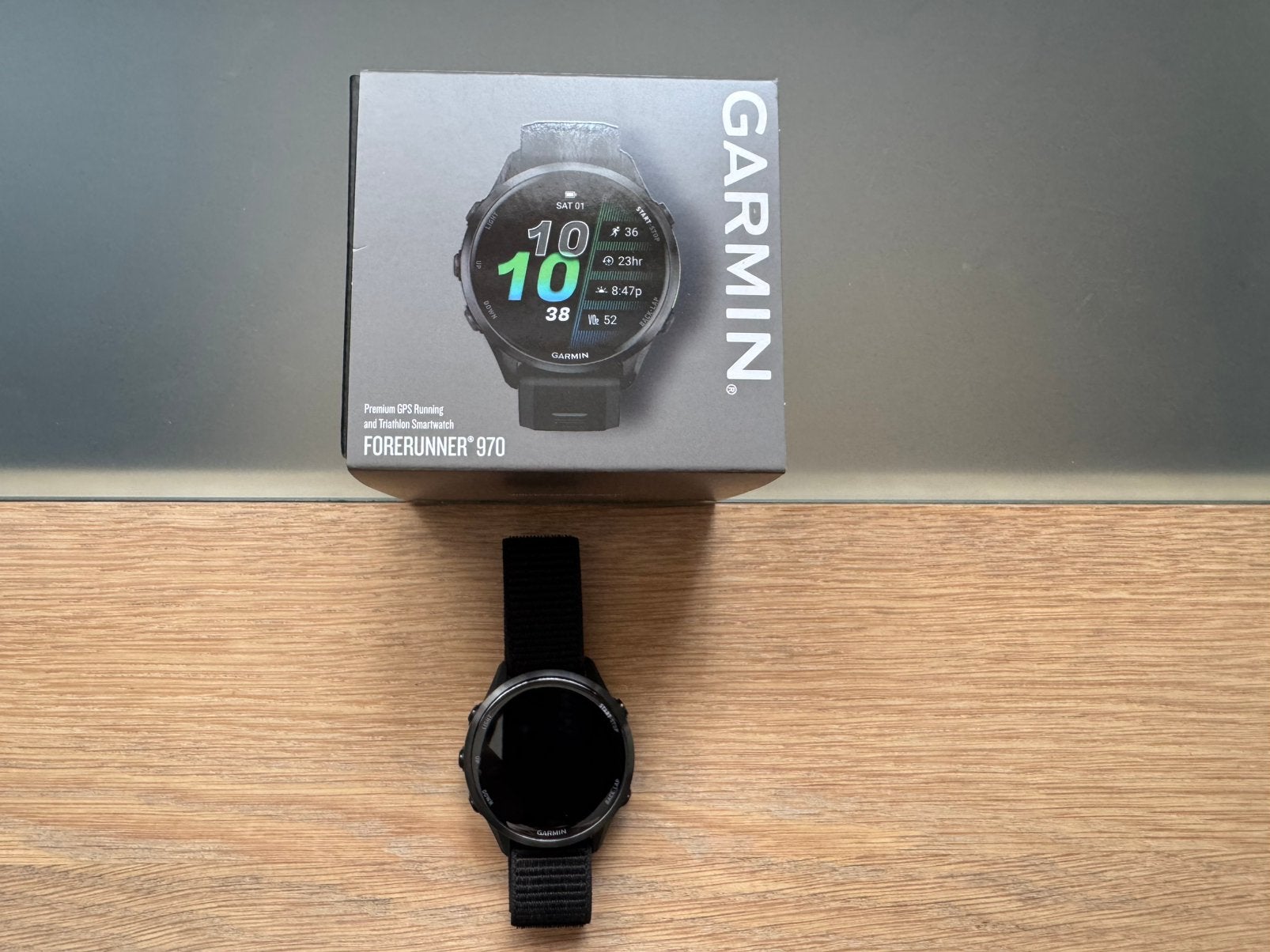 Garmin forerunner 970, Ophalen, Zo goed als nieuw