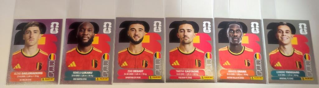 2026 panini wk stickers red Devils, Ophalen of Verzenden, Nieuw, Meerdere stickers