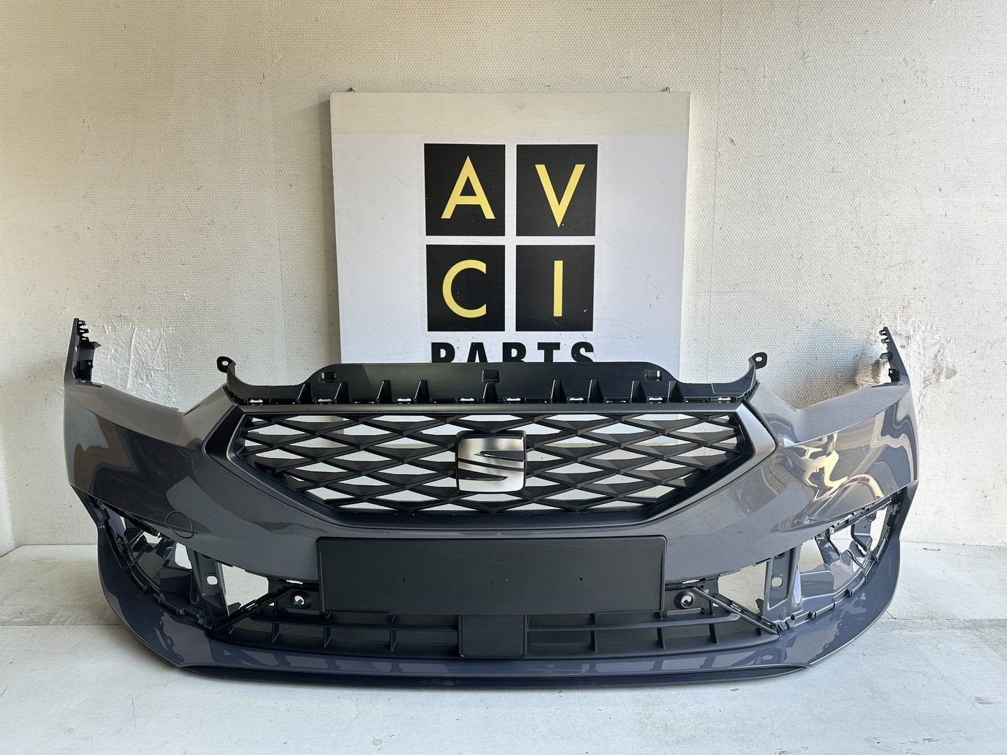 Seat Leon IV 4 5FA Voorbumper bumper origineel 5FA807221, Gebruikt, -, Voor, -