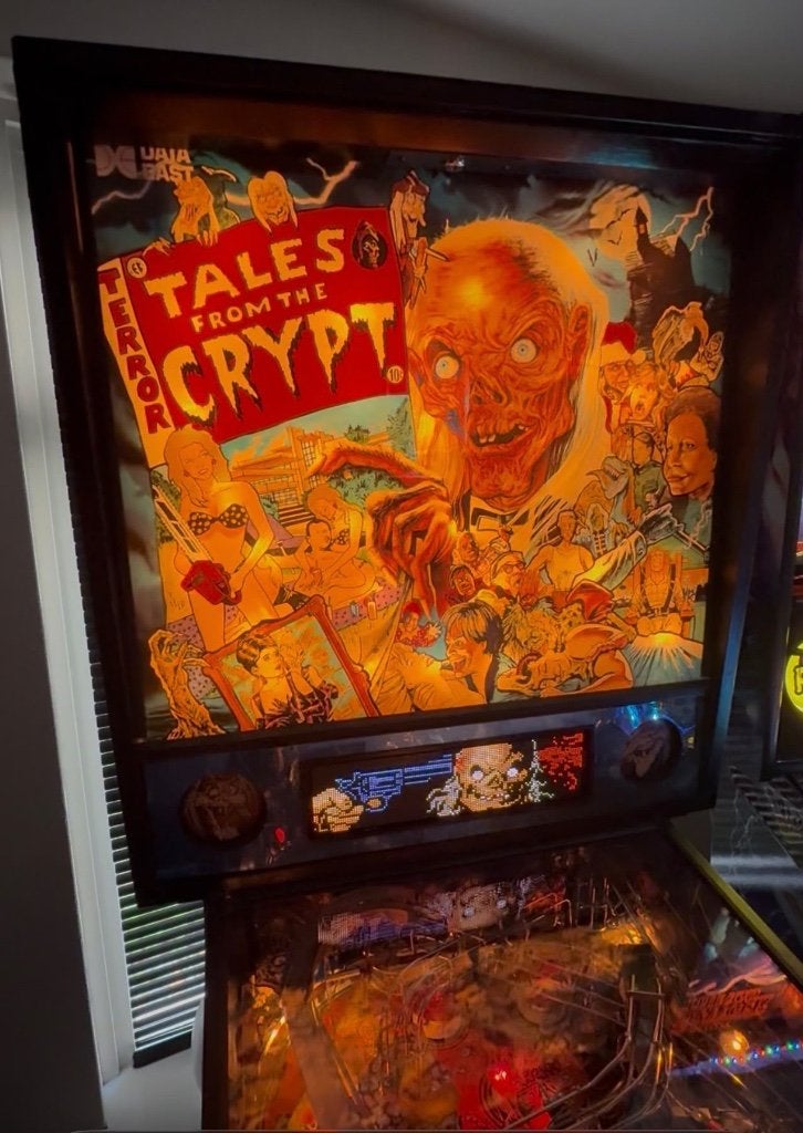 Flipperkast Tales From The Crypt Data East, Ophalen, Gebruikt, Data East, Dot-matrix