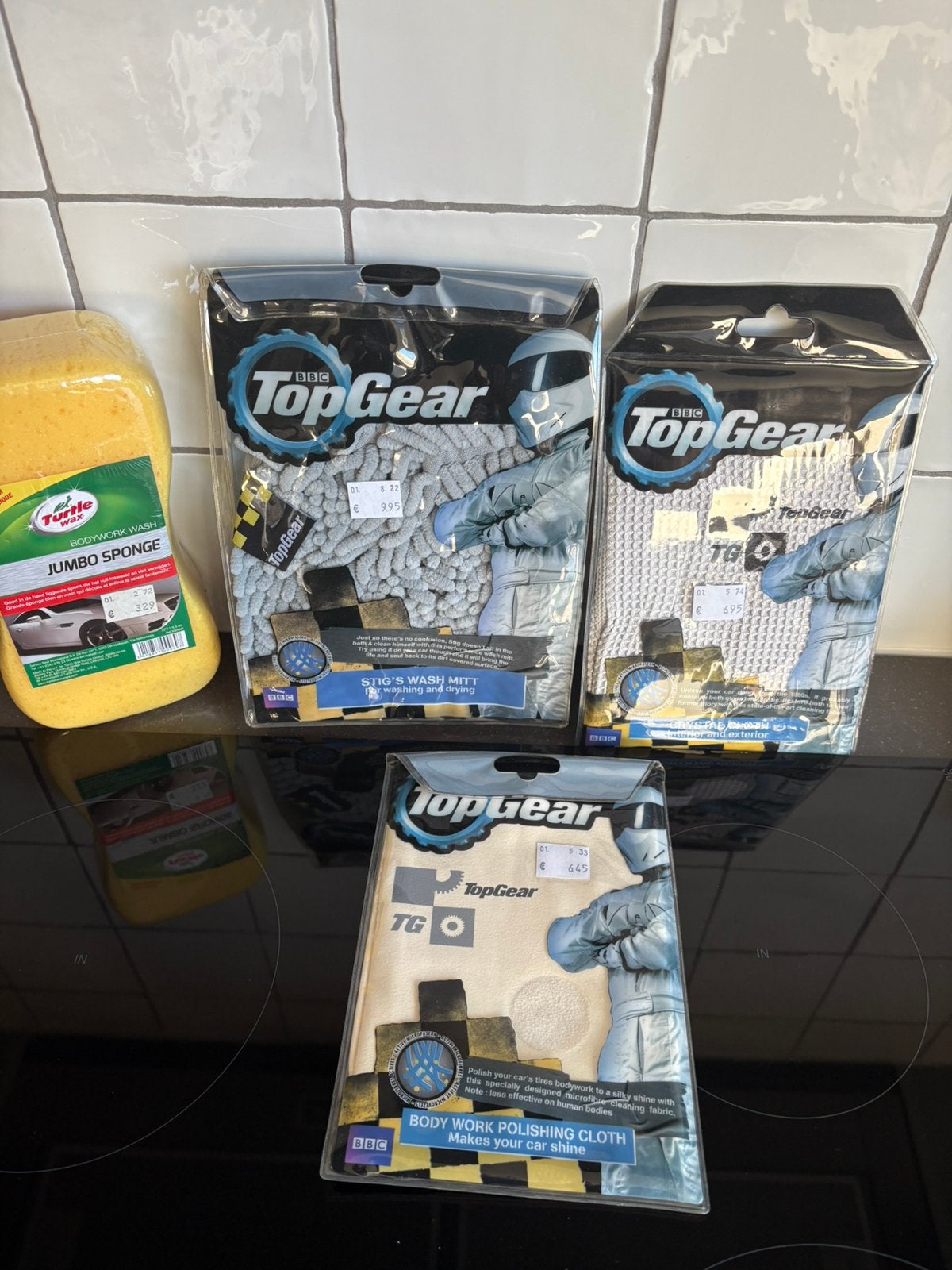 Nieuwe TopGear producten, Ophalen