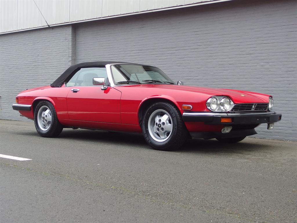 Jaguar XJS  1990 Zeer mooi en roestvrij!, Autos, Rouge, Beige, Entreprise, Cabriolet