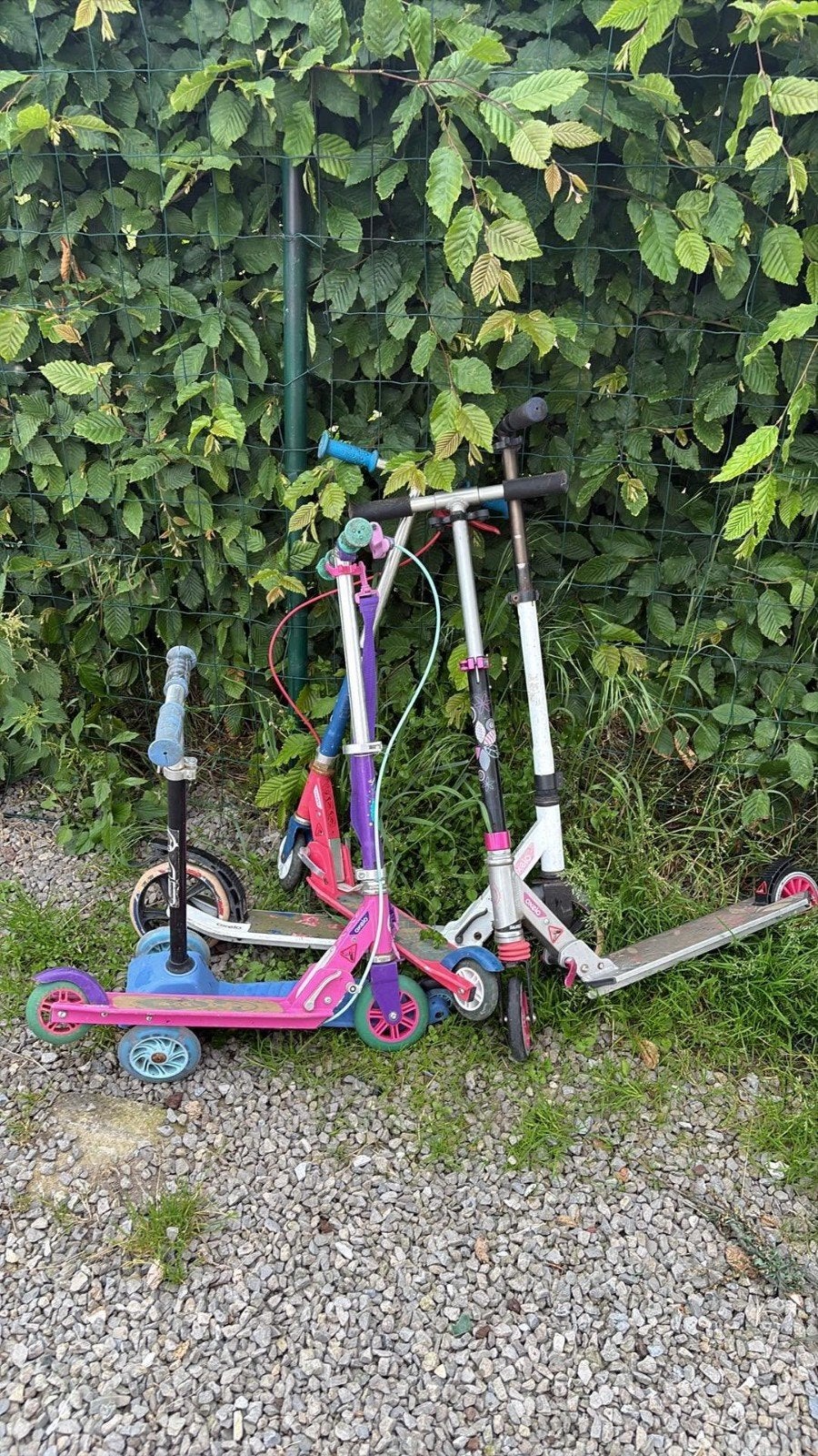 Lot trotinette, Enlèvement