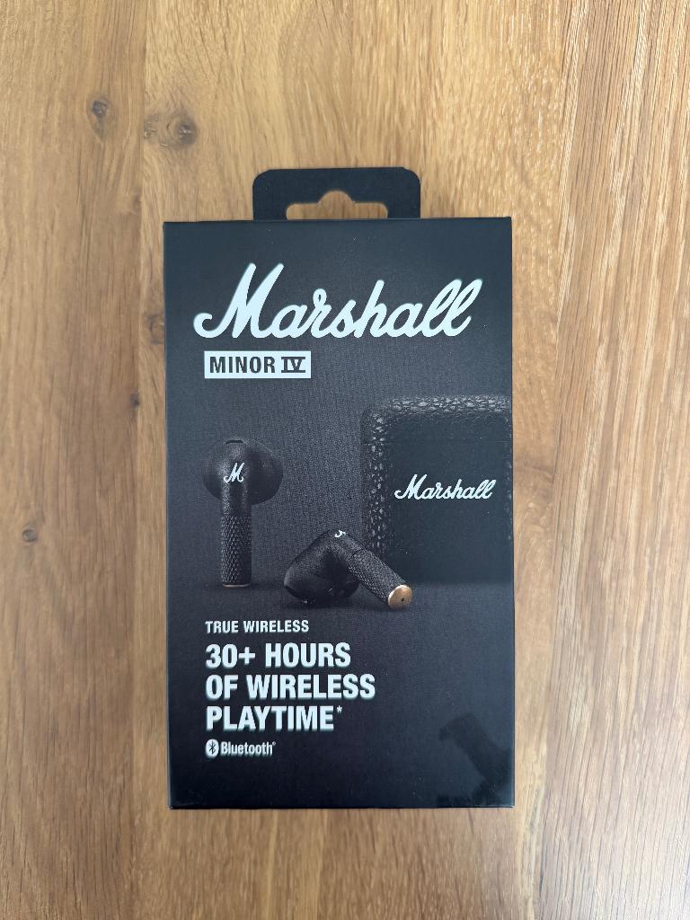 Marshall Minor 4 oordopjes - nooit gebruikt, Ophalen, Nieuw, In gehoorgang (in-ear), Bluetooth