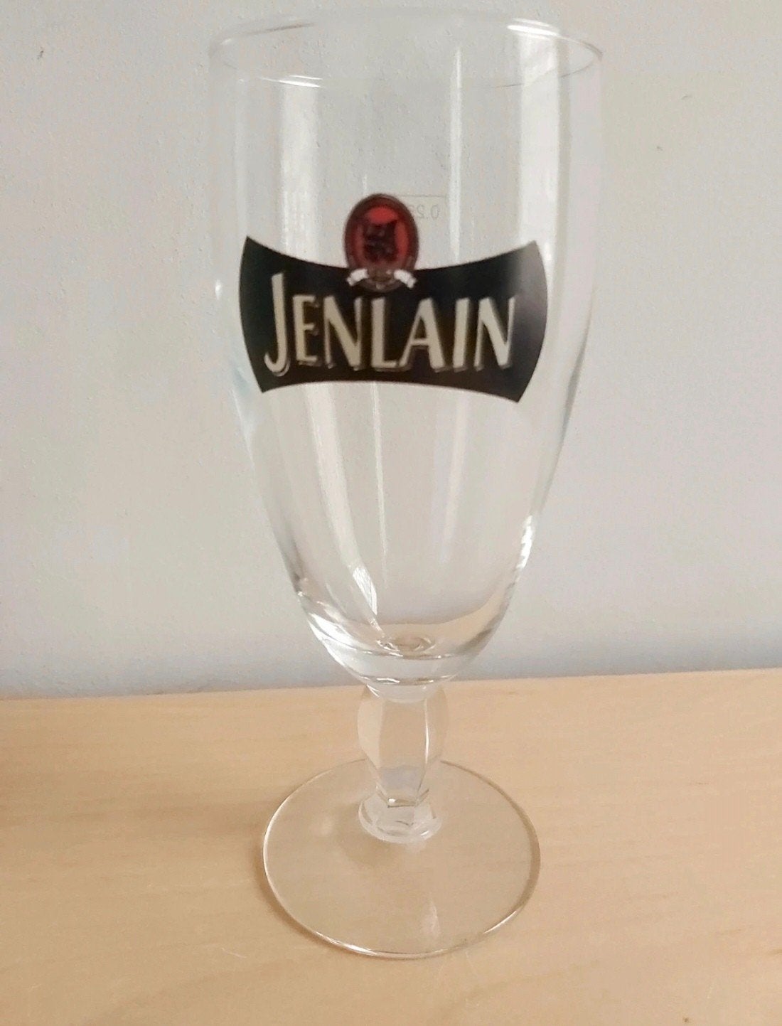 Collector ancien Verre à bière du nord JENLAIN 25 cl, Collections, Enlèvement ou Envoi, Bouteille(s)