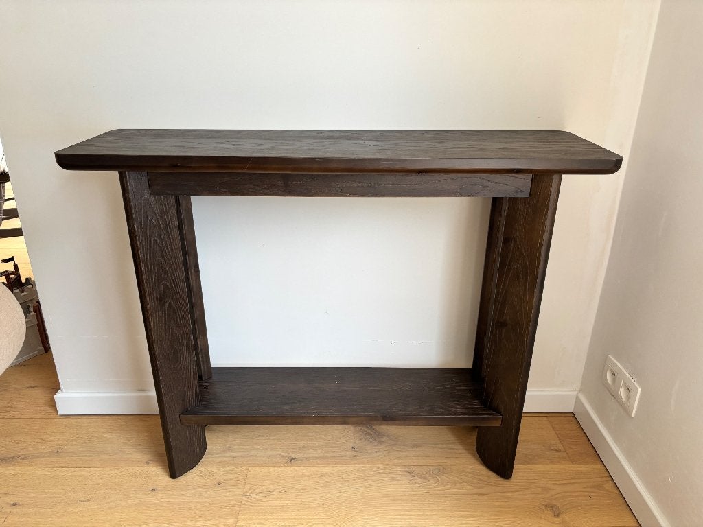 Houten wandtafel, Ophalen, 100 tot 150 cm, Nieuw, Overige houtsoorten
