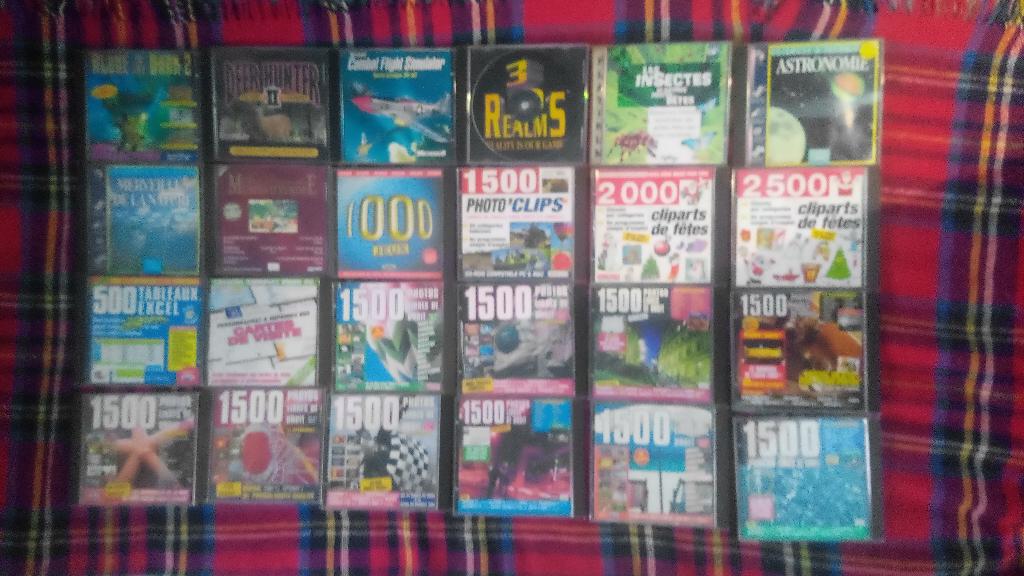 collection de CD-ROM des années 90/2000, CD & DVD, CD | Compilations, Enlèvement ou Envoi, Utilisé, Autres genres