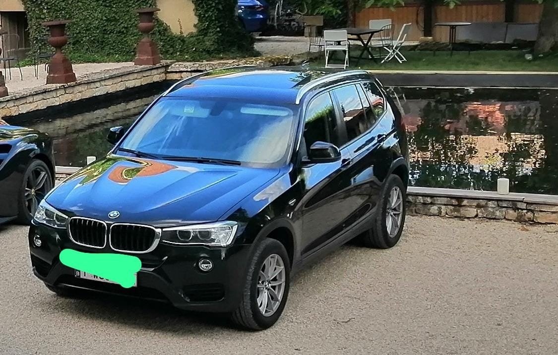 bmw x3 x drive ,zwart leder, nieuwe banden , remmen , ..., Auto's, BMW, Automaat, Monovolume, 4 cilinders, Leder