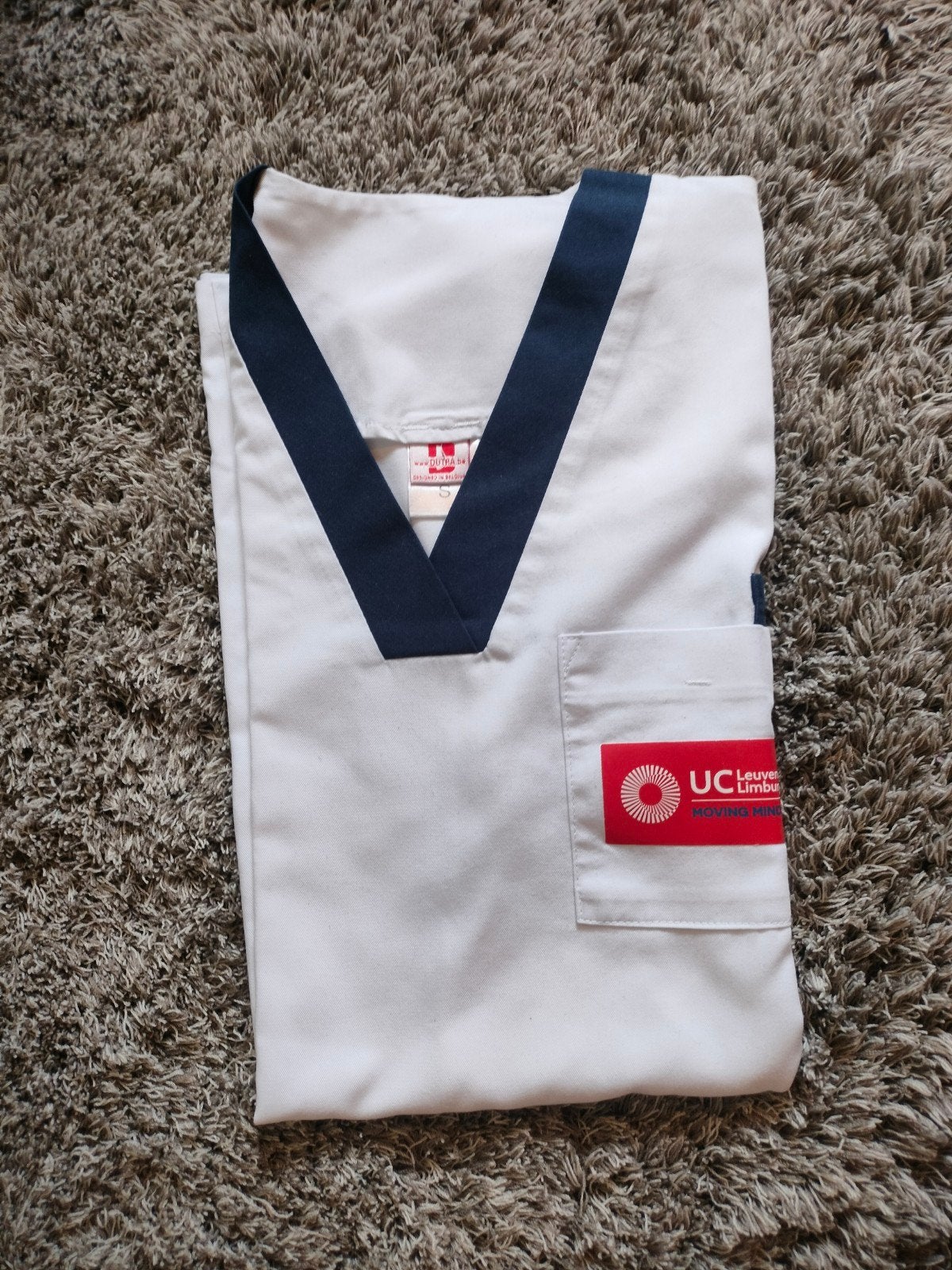 UCLL uniform verpleegkunde: maat S, Ophalen