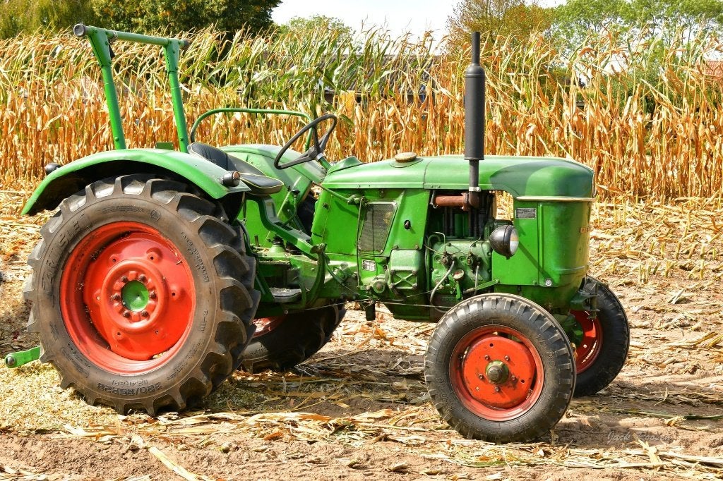Deutz D25 tractor, Enlèvement, Utilisé