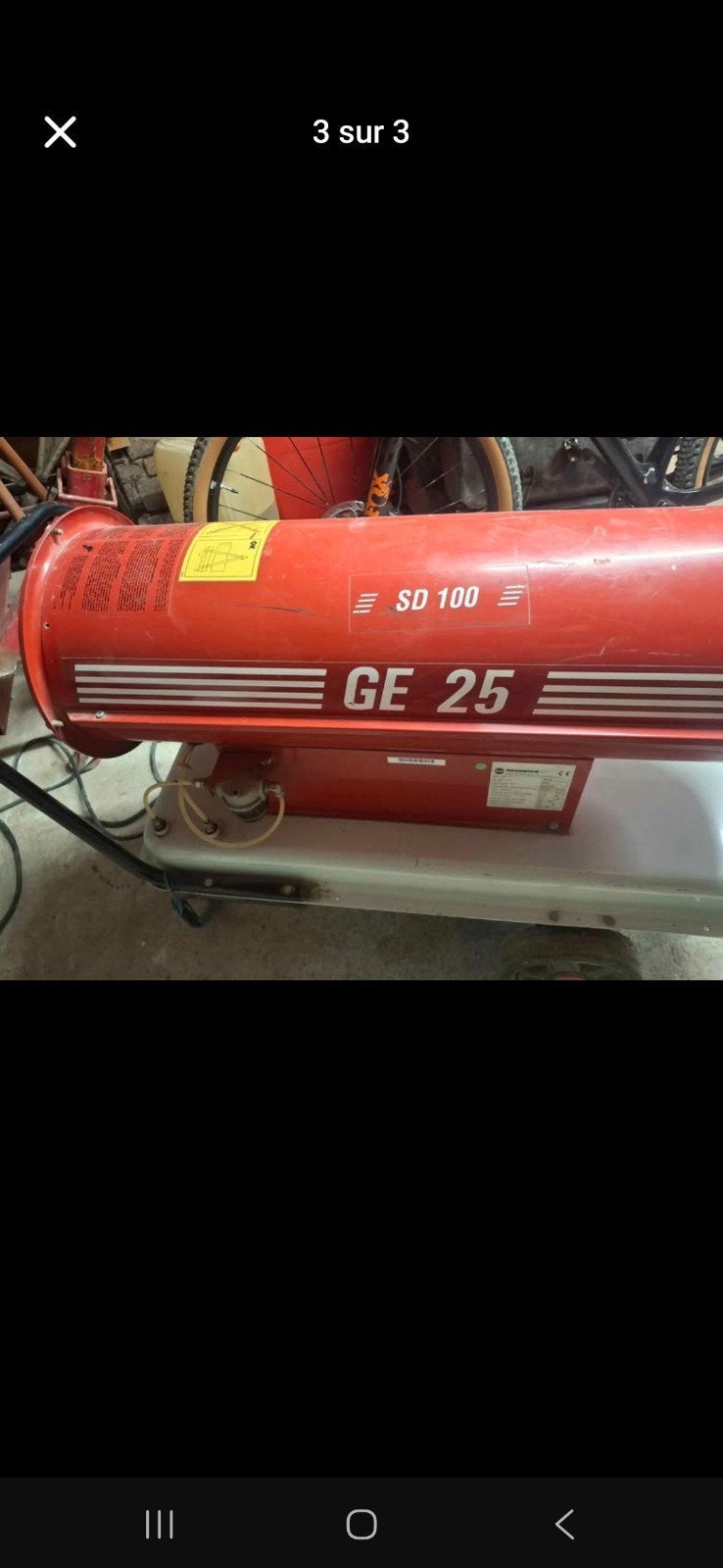 canon a chaleur, Bricolage & Construction, Enlèvement ou Envoi
