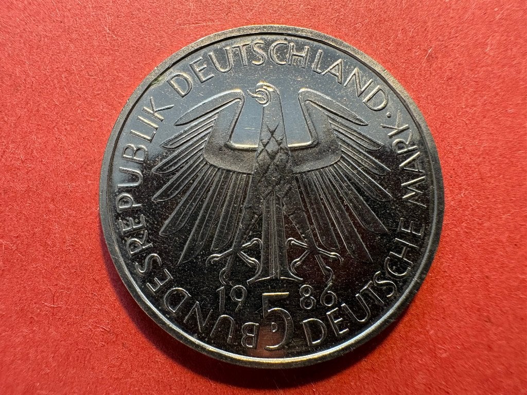 Allemagne - 5 Mark 1986 D - Universität Heidelberg (#336#), Enlèvement ou Envoi, Allemagne