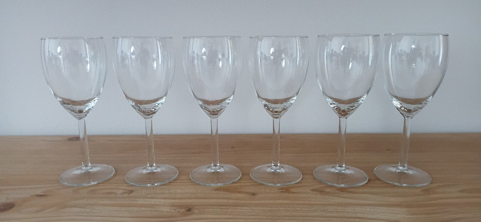 Lot de 6 verres à vin, Enlèvement, Comme neuf, Autres types
