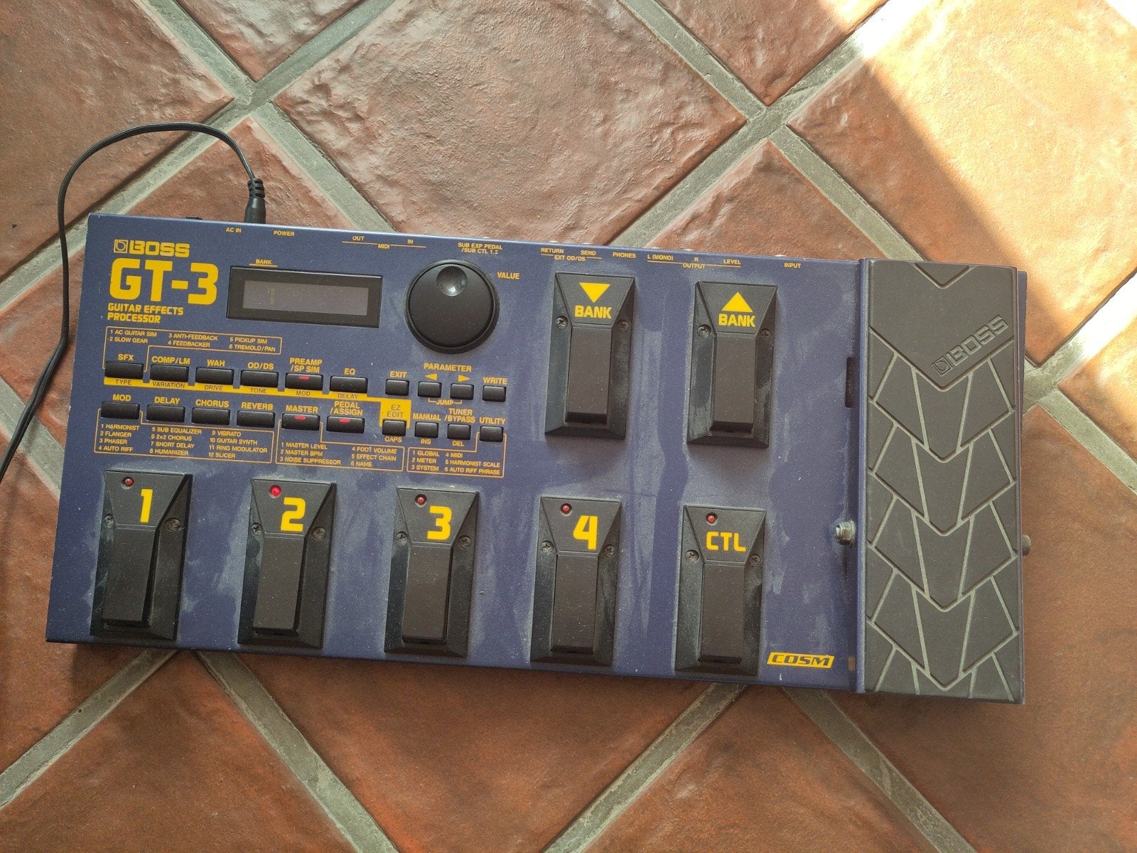 BOSS GT3 (Signaal soms zwak), Musique & Instruments, Enlèvement, Utilisé, Multi-effet