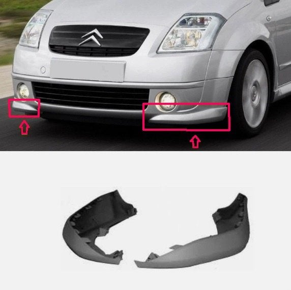 Citroen C2 VTS  bumperspoiler, Auto-onderdelen, Ophalen, Nieuw, Citroën, Bumper