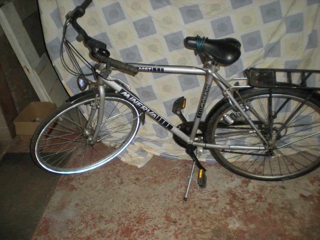 Heren fiets, Gebruikt, Velgrem, Versnellingen, 49 tot 53 cm
