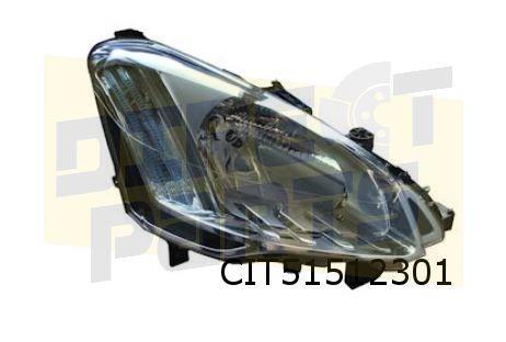 Citroen Berlingo (4/08-8/18) Koplamp Links ("streepjes" knip, Verzenden, -, Nieuw, -