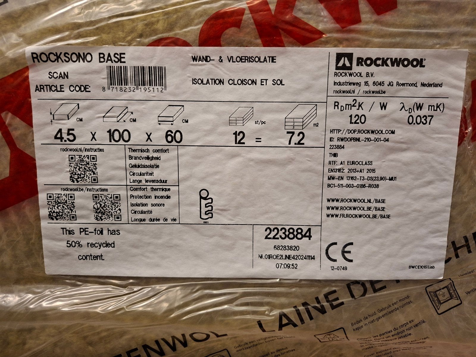 isolatie Rockwool, Doe-het-zelf en Bouw, Ophalen