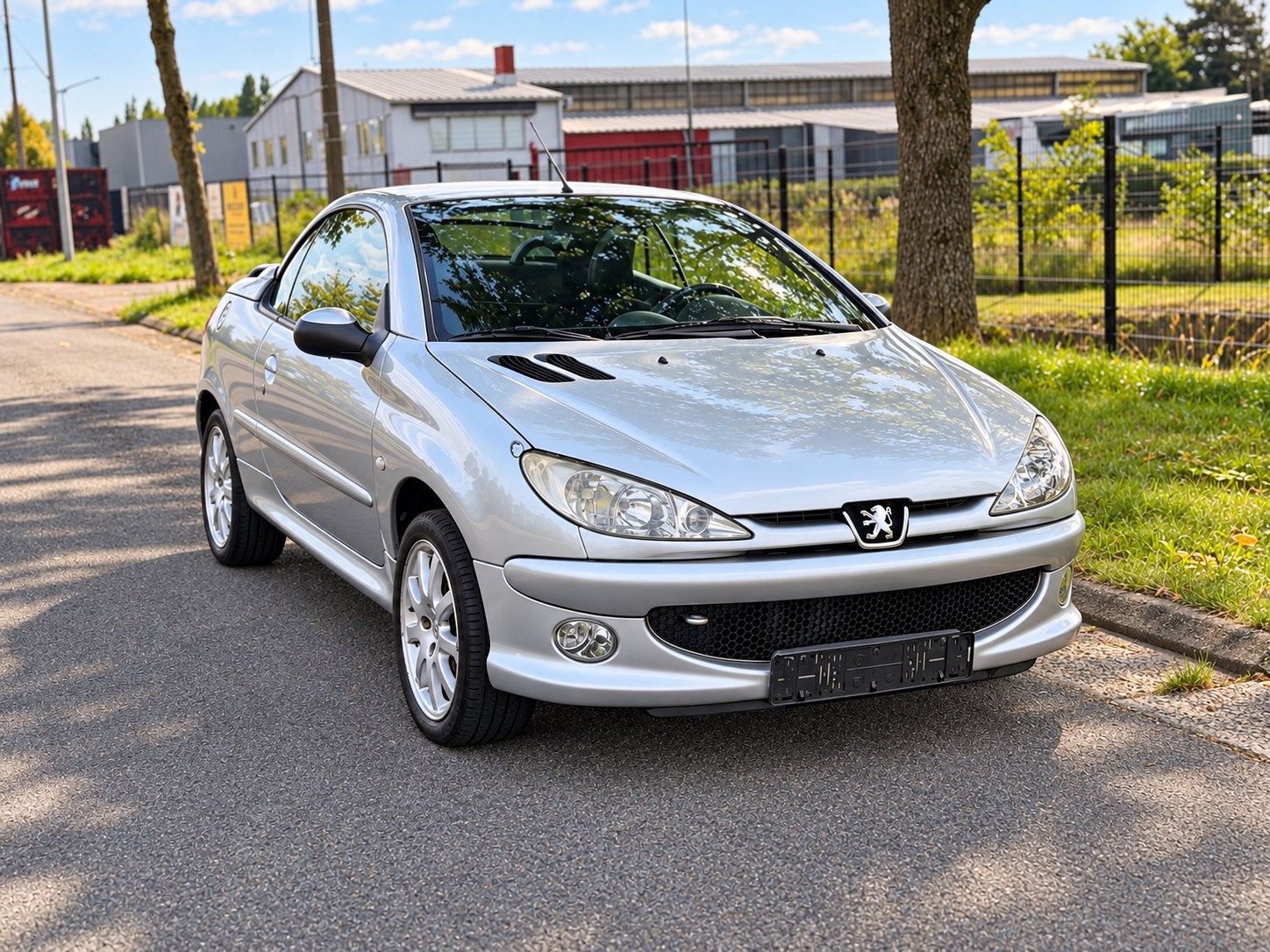 Peugeot 206 CC 1.6 Benzine – Cabrio – Gekeurd – Onderhouden, Autos, Achat, Entreprise, Cabriolet, Jantes en alliage léger
