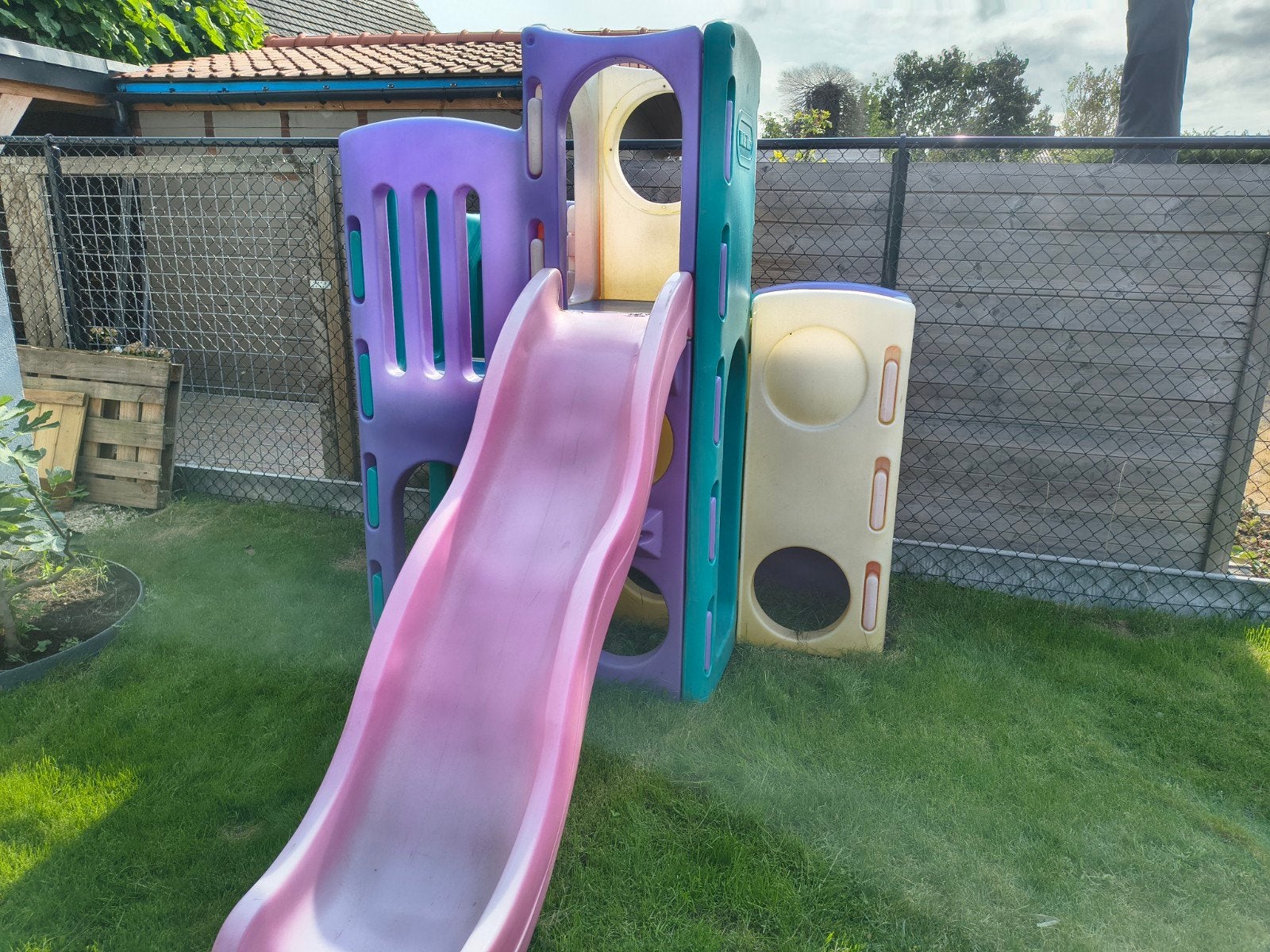 Little tikes tropical playground, Kinderen en Baby's, Speelgoed | Buiten | Speeltoestellen, Ophalen, Gebruikt