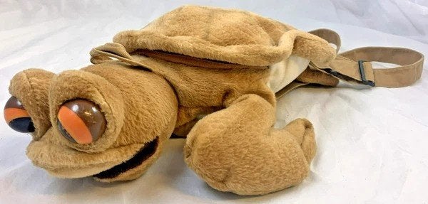 Efteling PandaDroom Schildpad Pluche Rugzak knuffel WNF 2002, Kinderen en Baby's, Verzenden, Zo goed als nieuw, Efteling, Middelgroot (20 tot 80 cm)