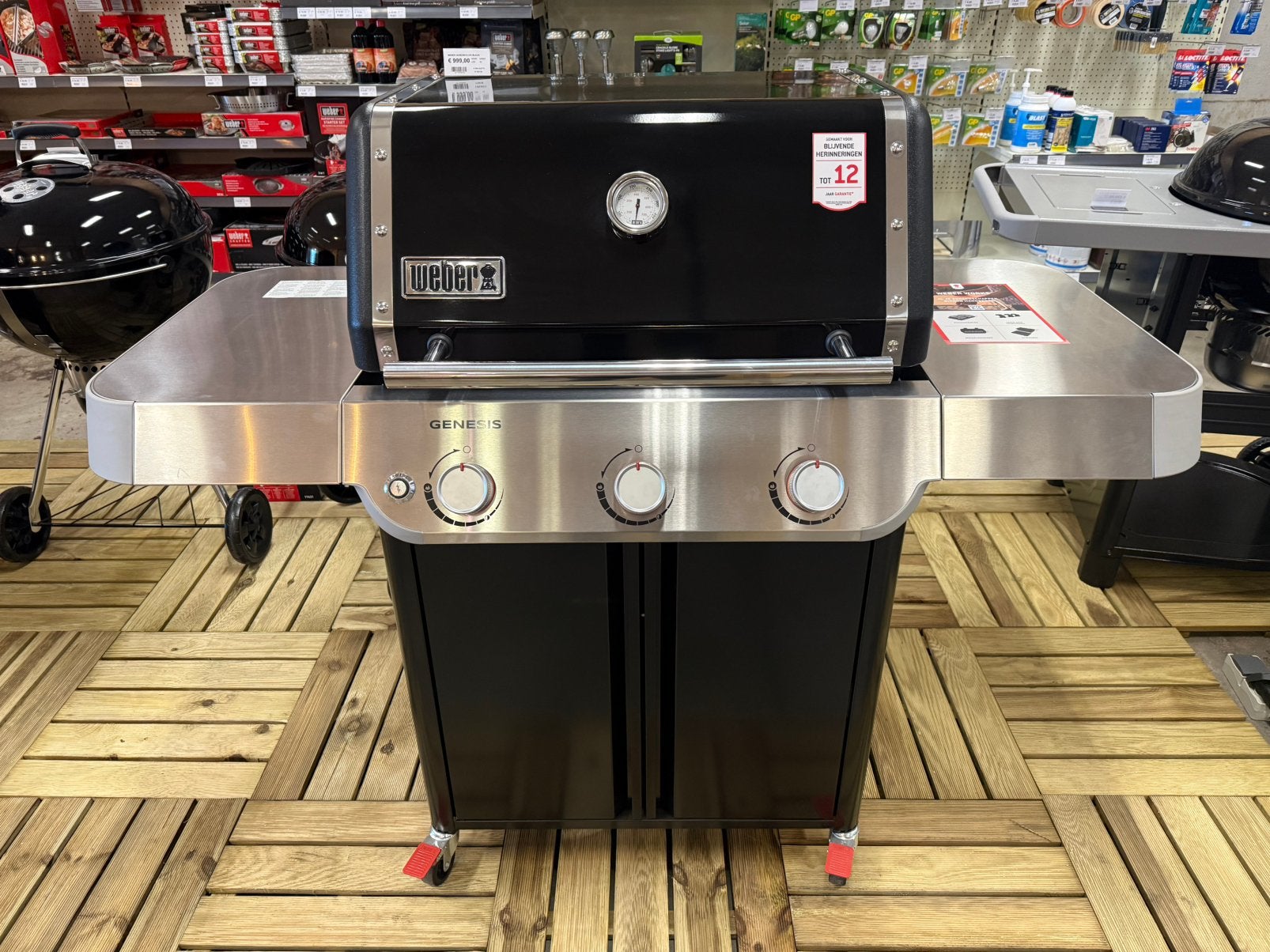 Weber Genesis E-315 GBS Black gasbarbecue, Ophalen, Nieuw