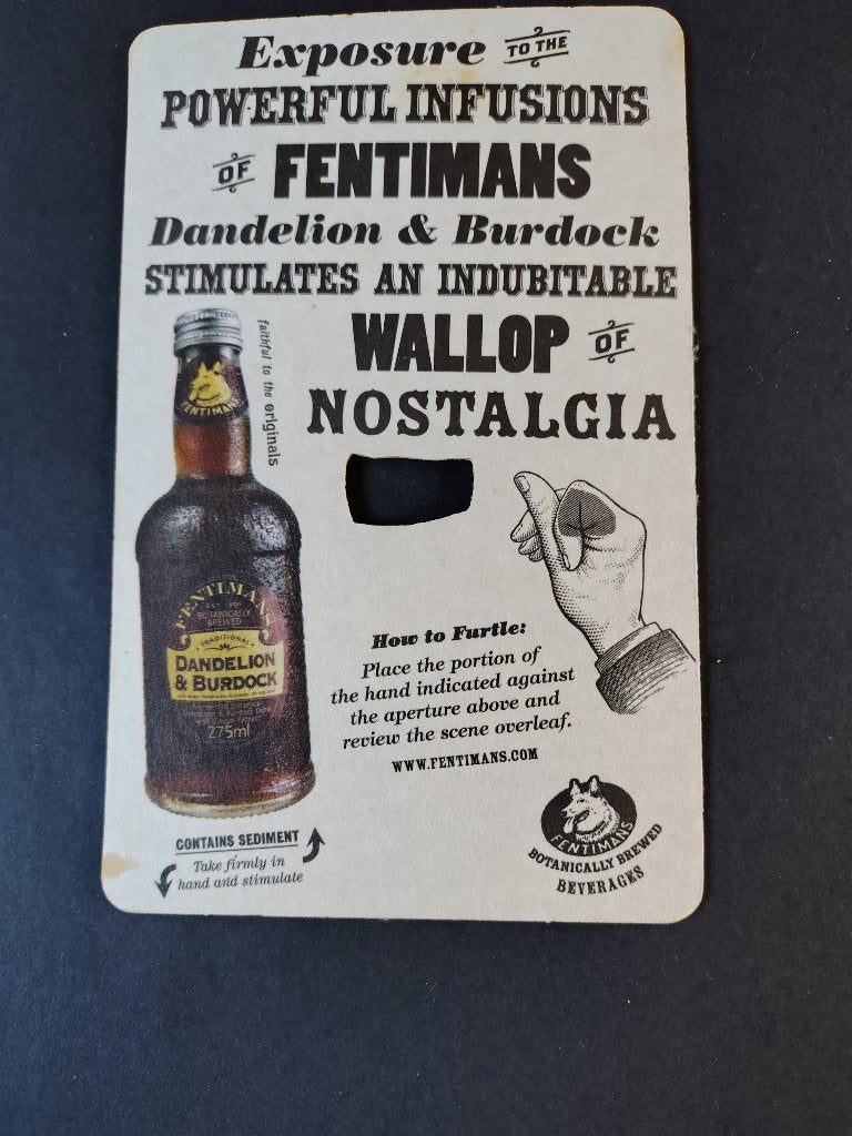 Publicité pour la bière au gingembre Fentimans, Enlèvement ou Envoi, Utilisé, Autres types