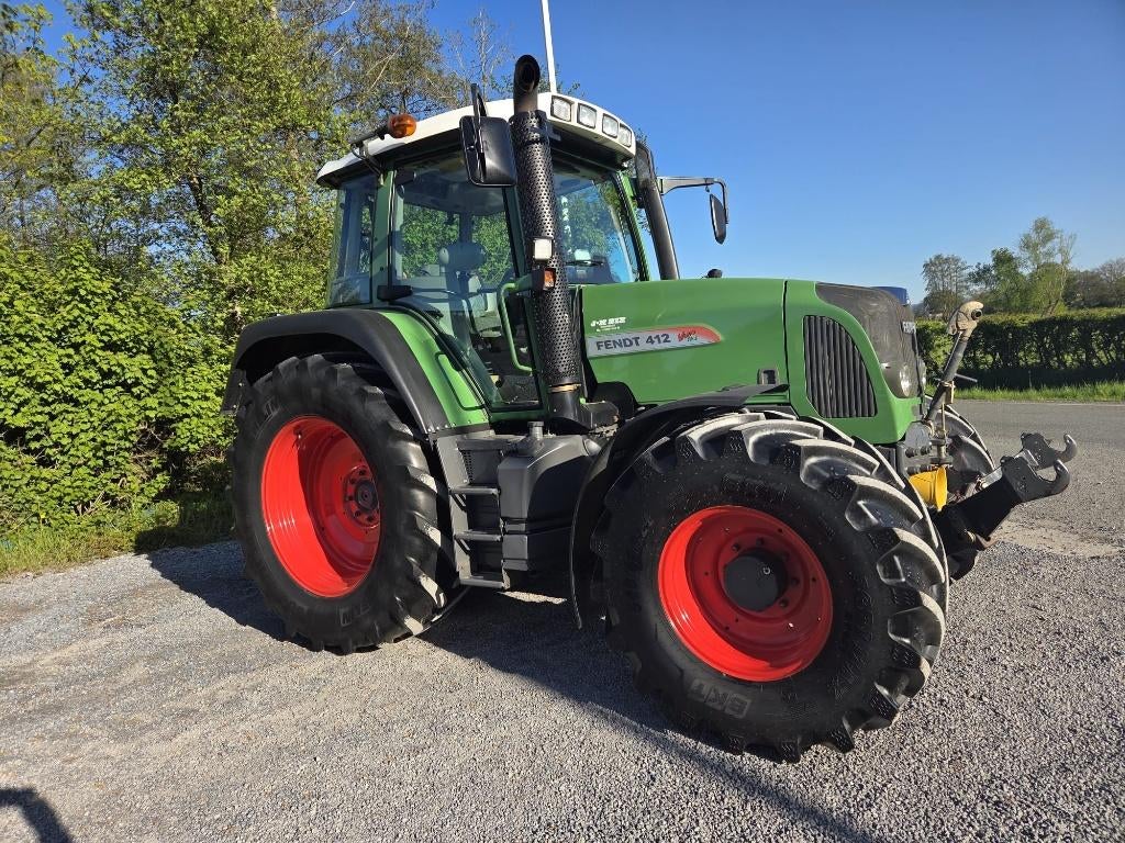 Tracteur  Fendt 412, Enlèvement, Fendt