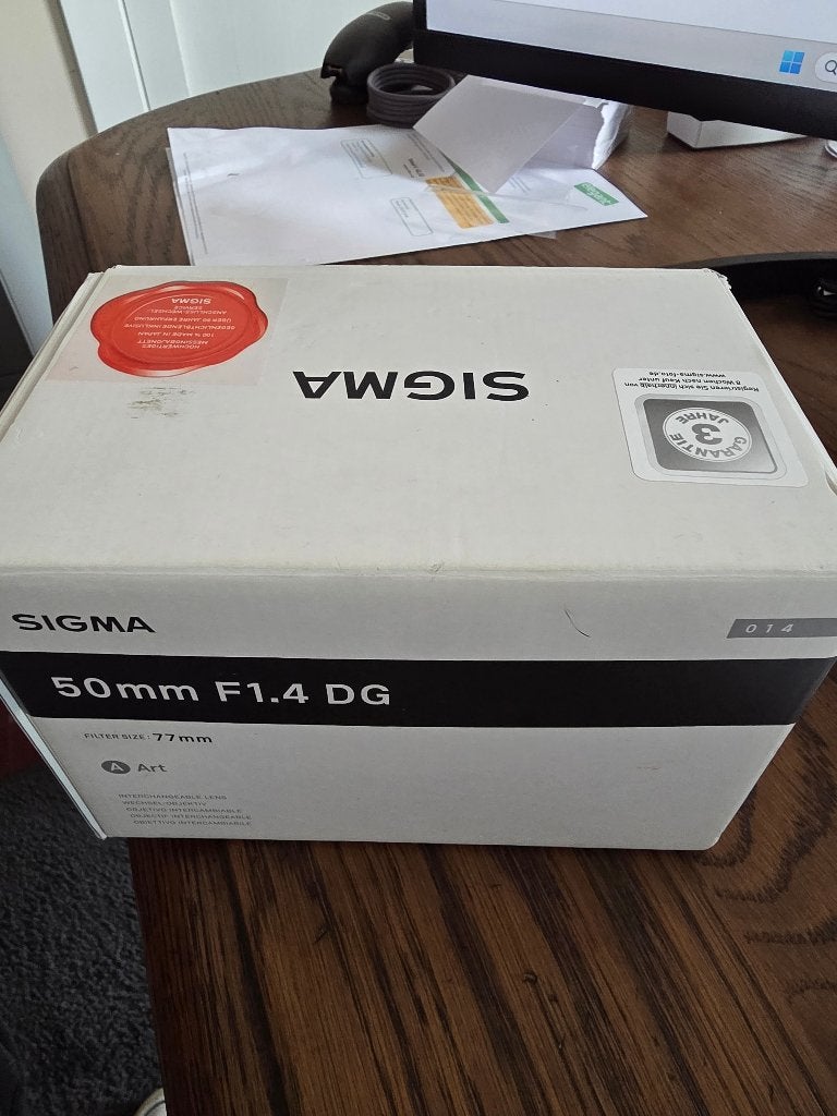 Sigma 50mm F/1.4 DG HSM ART Sony FE, TV, Hi-fi & Vidéo, Enlèvement ou Envoi, Comme neuf