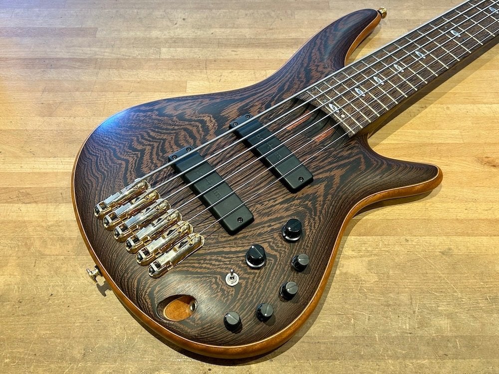 Ibanez 2014 SR5006E OL Oil + Case, Muziek en Instrumenten, Snaarinstrumenten | Gitaren | Bas, Ophalen of Verzenden, Zo goed als nieuw