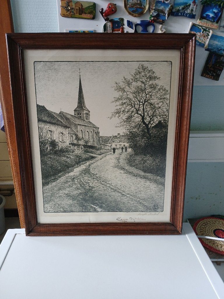 Borght Lembeek, Antiquités & Art, Art | Dessins & Photographie, Enlèvement
