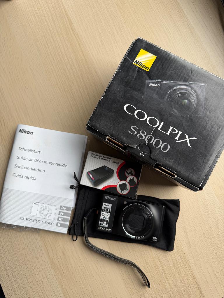 Nikon coolpix camera, Ophalen of Verzenden, Gebruikt
