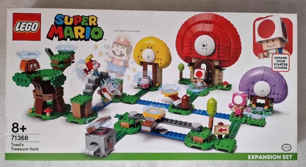 Lego Super Mario 71368 Toads schattenjacht sealed, Ophalen of Verzenden, Nieuw, Complete set, Lego