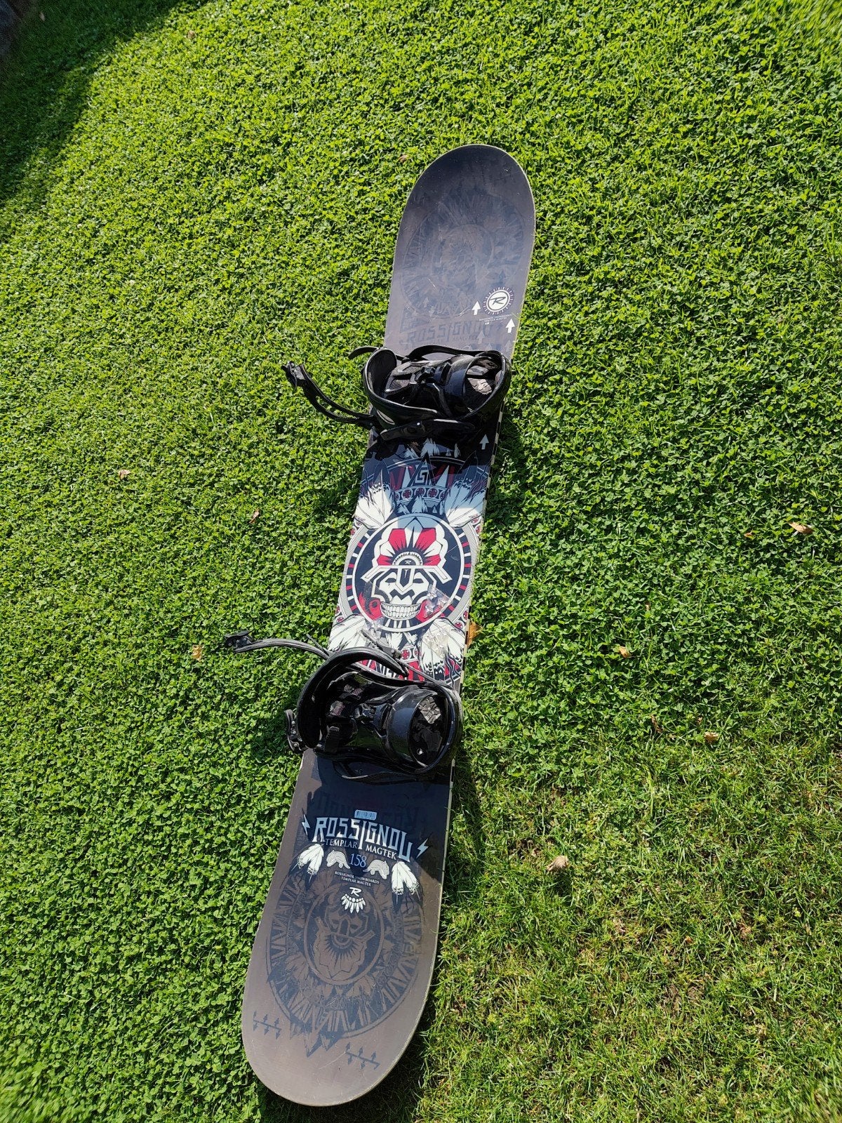 Rossignol Templar Magtek 158 snowboard inclusief bindingen, Ophalen, Gebruikt, Board