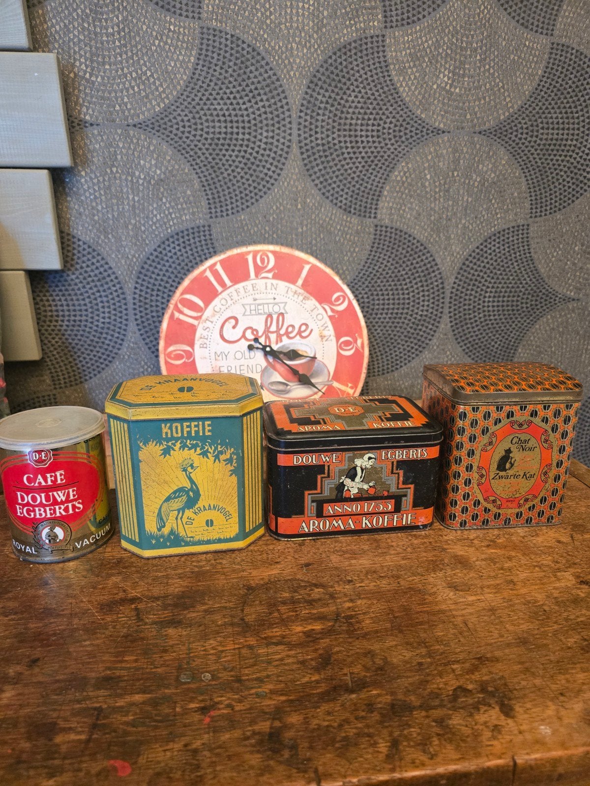 Koffie blikken, Verzamelen, Ophalen of Verzenden, Douwe Egberts