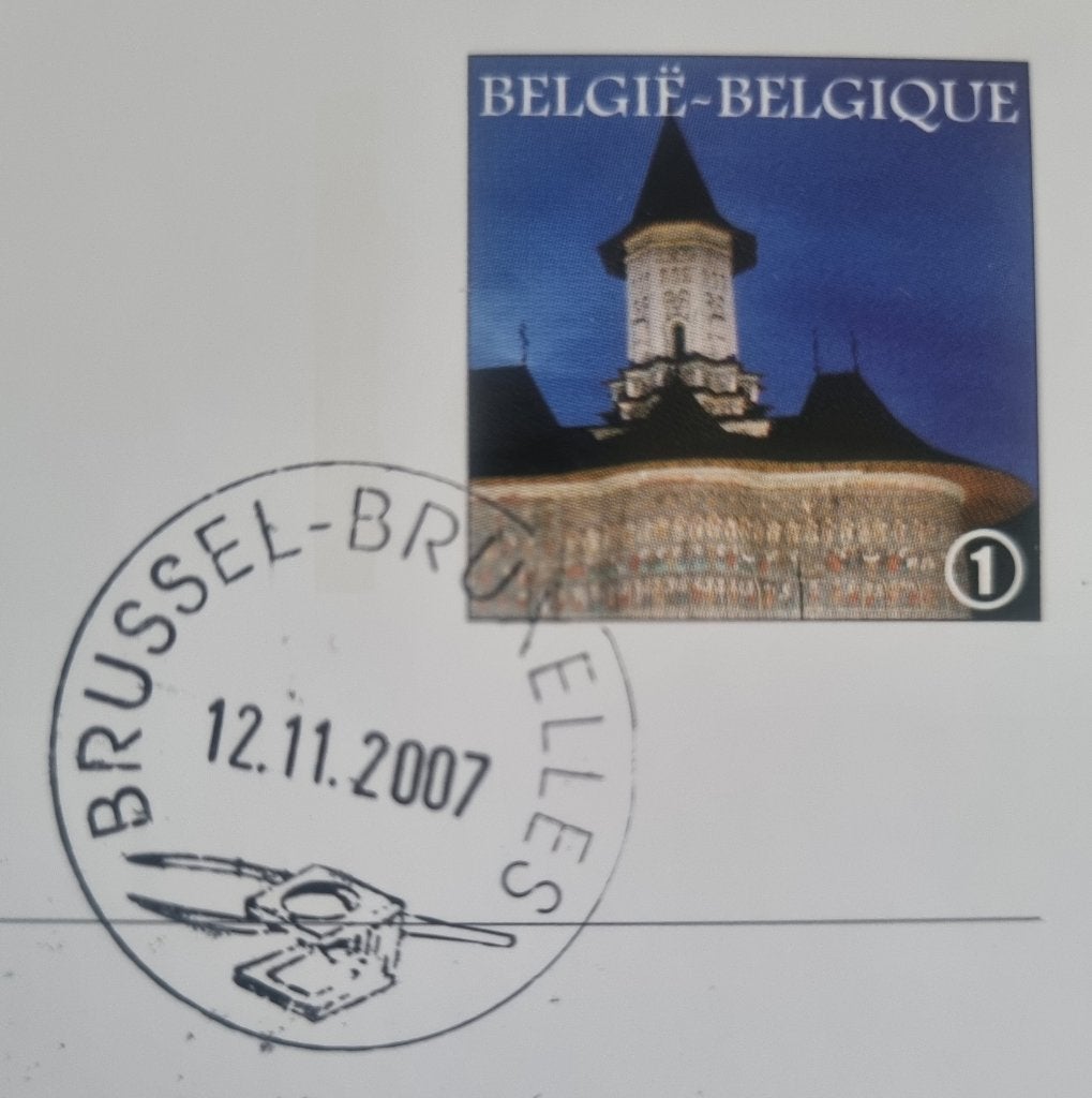 2 x Carte BK173 - 174 Union européenne 2007, Envoi, 1980 à nos jours