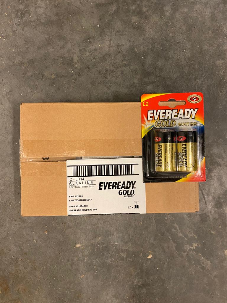 Pile Eveready Gold C-LR14, Enlèvement, Neuf