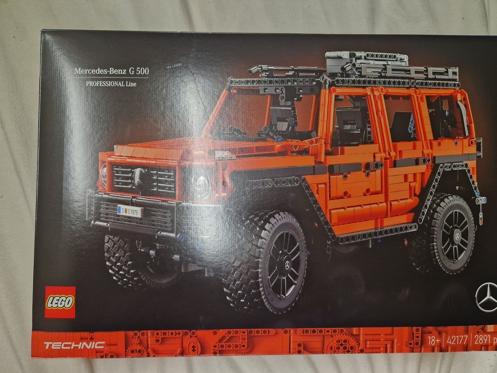 Lego technic Mercedes-Benz G 500, Ophalen