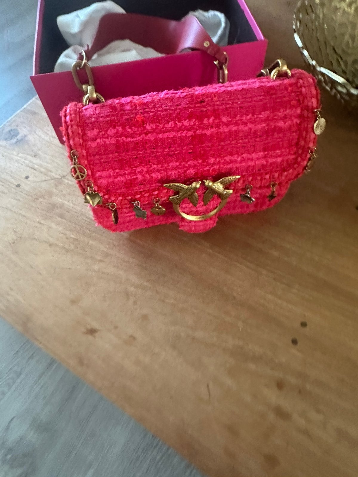 Pinko tas, Handtassen en Accessoires, Ophalen, Zo goed als nieuw, Roze